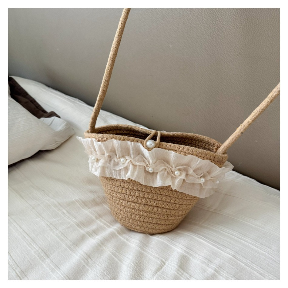 Kids Summer Straw Hat and Bag  - Straw Hat Summer avis et prix