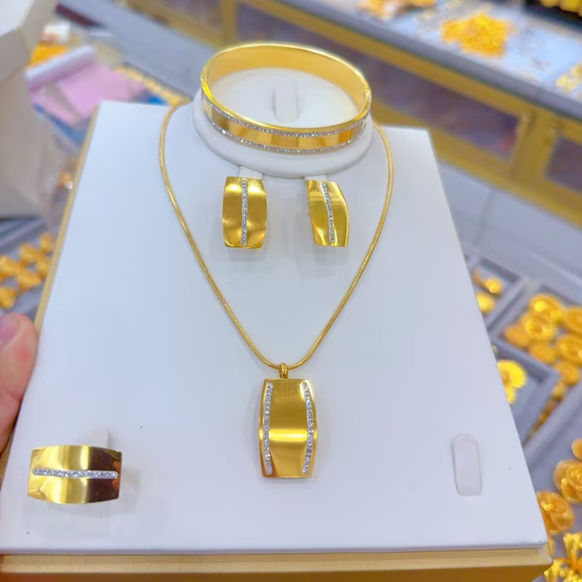 New Middle East French Titaniu - Women'S Fashion Rings Gold avis et prix