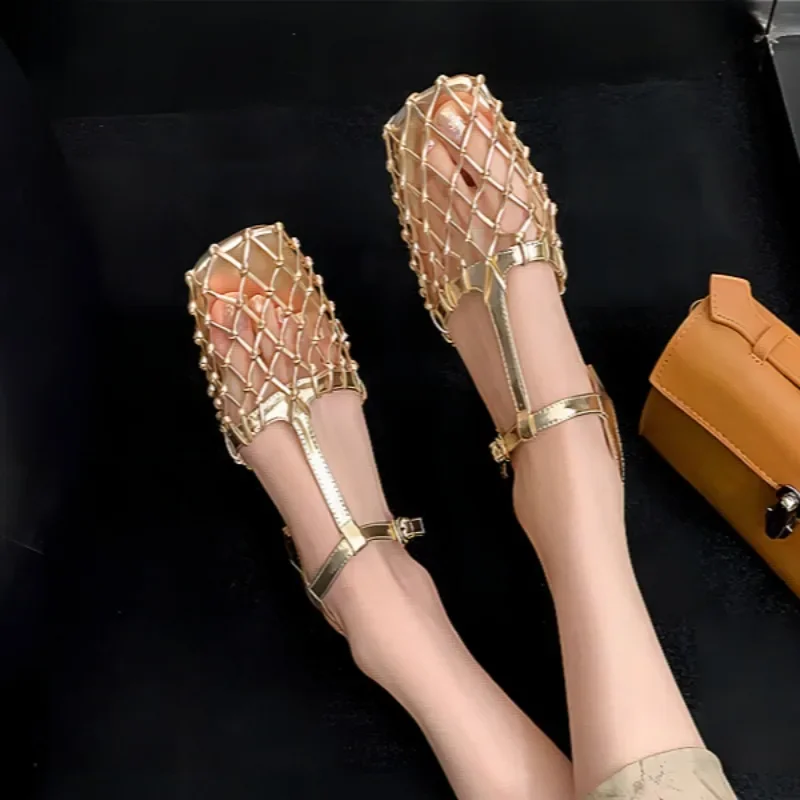 Women Weave Mesh Sandals Squar - Women'S Fashion Trends Summer 2025 avis et prix