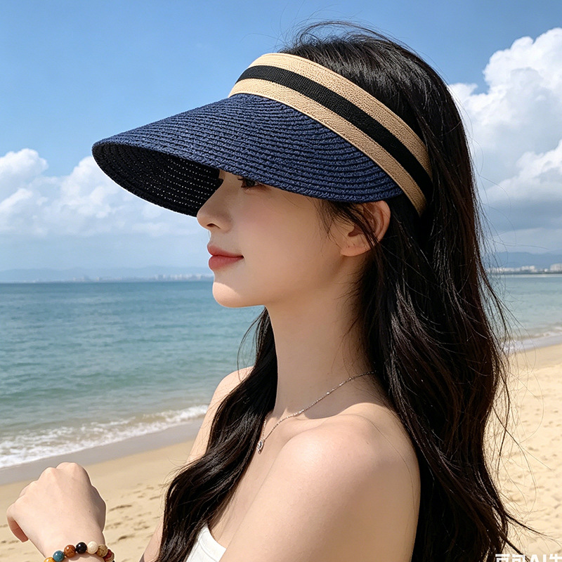 Customized Embroidered Logo Ou - Straw Hat Summer avis et prix