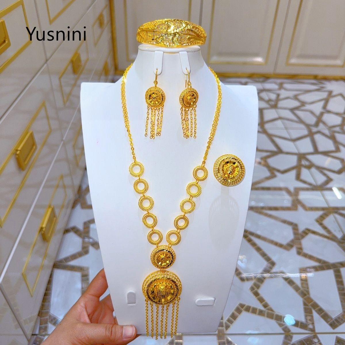 New Fashion Dubai France 24K G - Women'S Fashion Rings Gold avis et prix