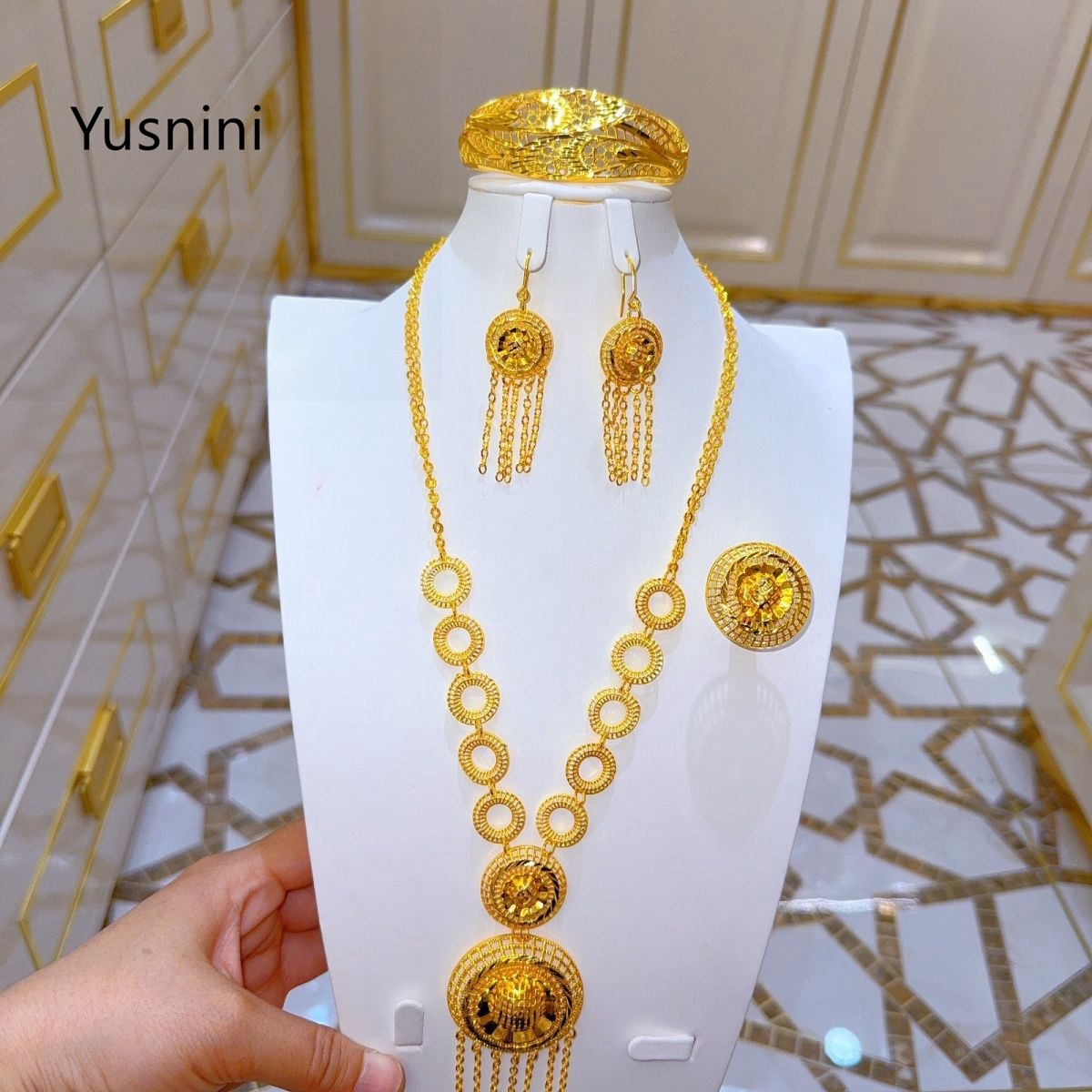 New Fashion Dubai France 24K G - Women'S Fashion Rings Gold avis et prix
