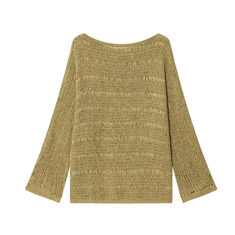 Vintage Boat Neck Knit Sweater - Women'S Fashion avis et prix