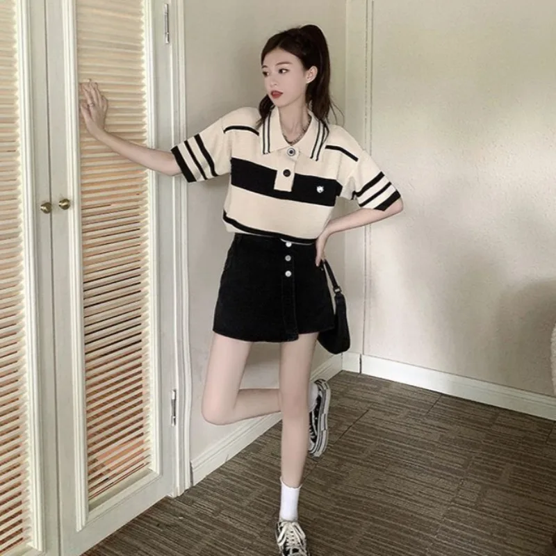 Summer Outfit Woman Tshirt Kni - Women'S Fashion Trends Summer 2025 avis et prix