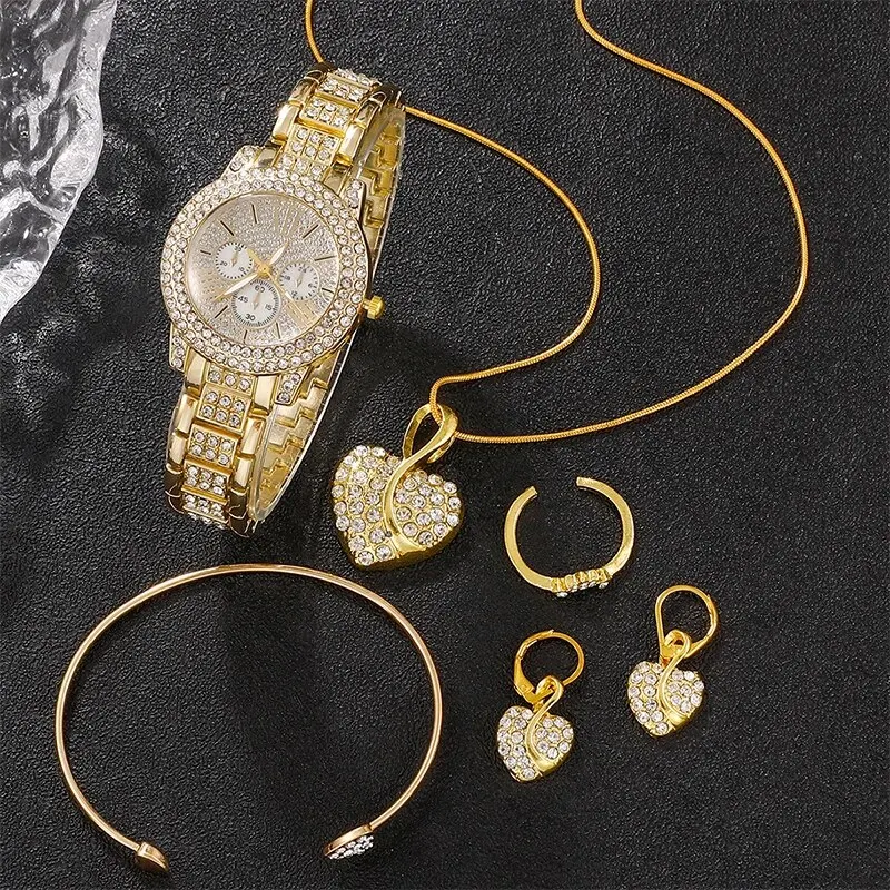 Women's Quartz Watch Gold Luxu - Fashion Women Watches avis et prix