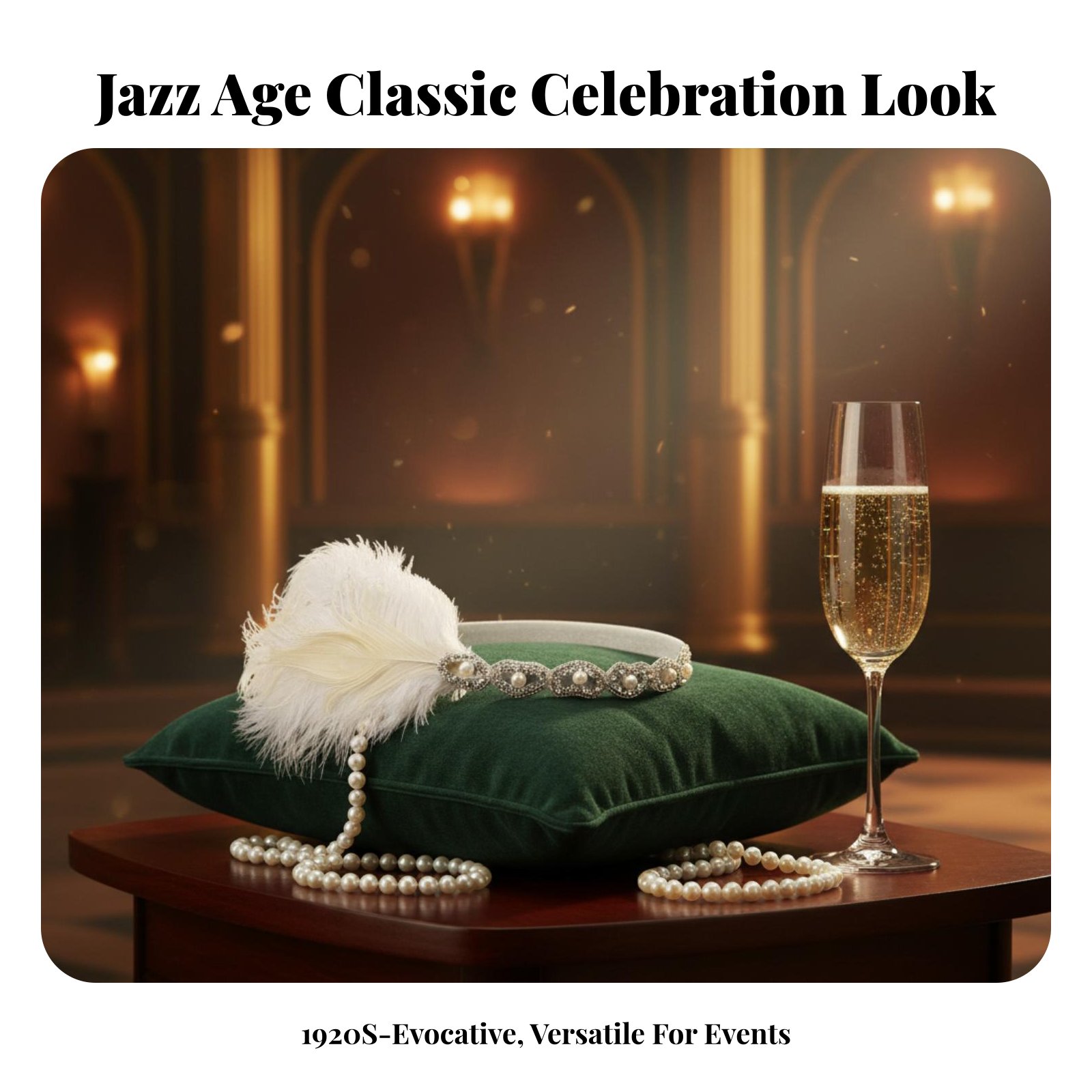 Jazz Age Feather Headband Vint - Women'S Fashion Of The 1920S avis et prix