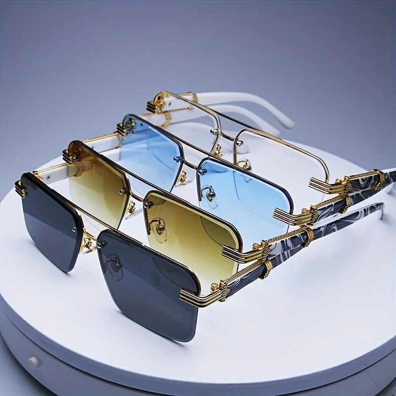 Fashion Rimless Sunglasses Men - Women'S Fashion Eyewear avis et prix