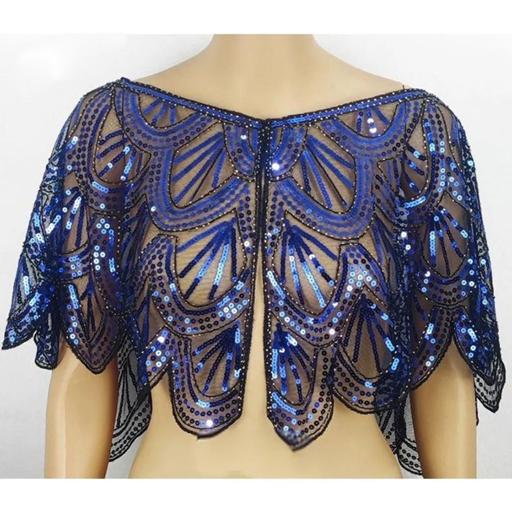 Art Deco Hollowed-out Shawl Be - Women'S Fashion Knitwear avis et prix