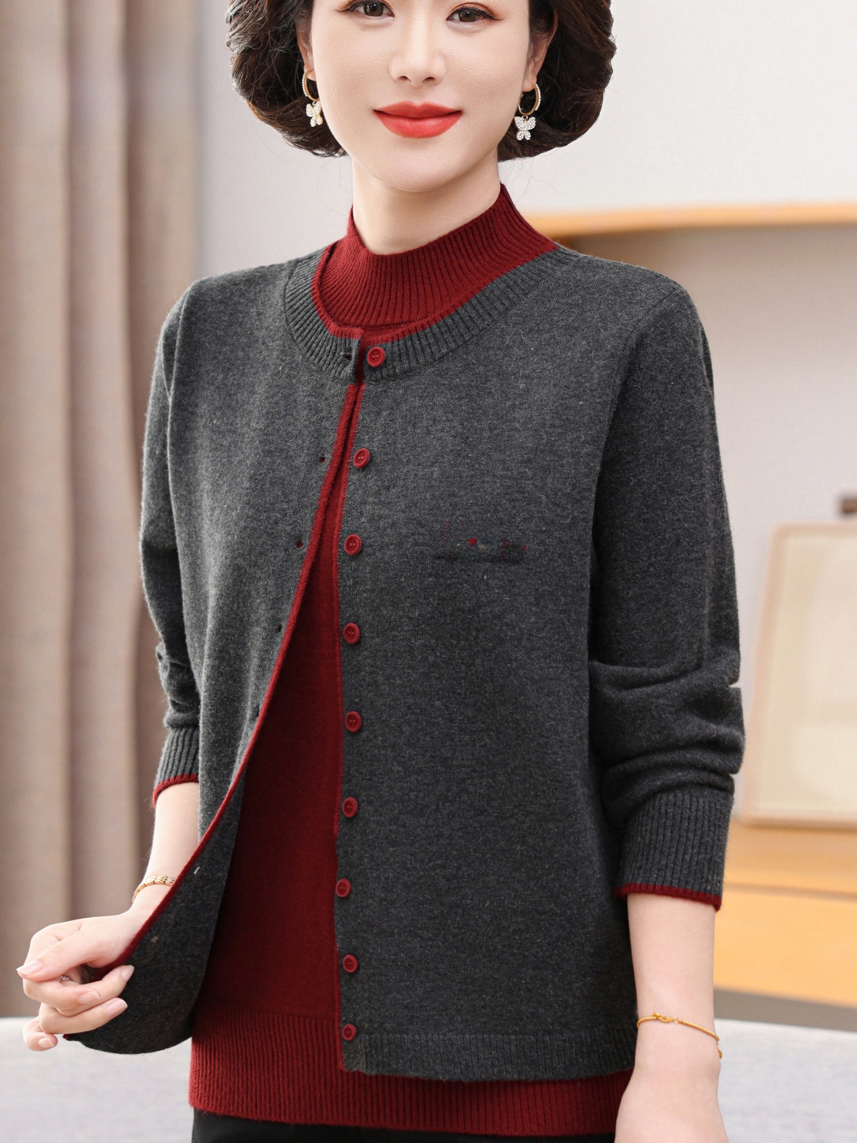 New Fashionable Thickened Knit - Women Fashion Over 60 avis et prix