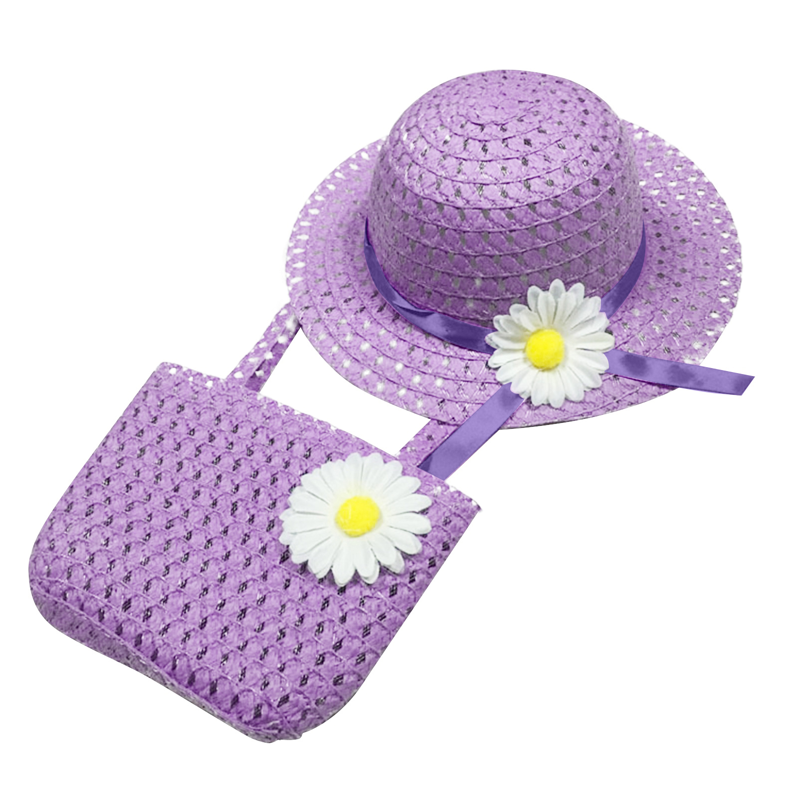 Fashionable Girl's Straw Hat K - Straw Hat Summer avis et prix
