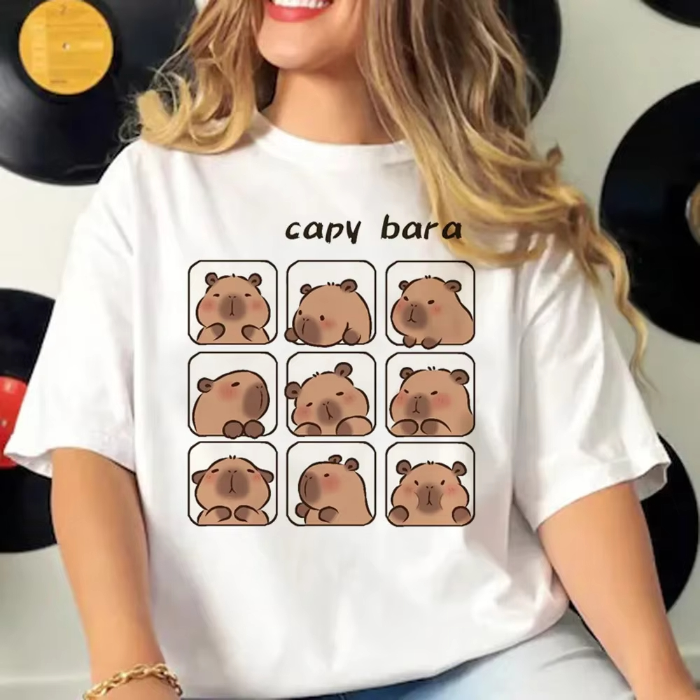 Funny 90s Capybara Tshirt Wome - Women'S Fashion In The 90S avis et prix
