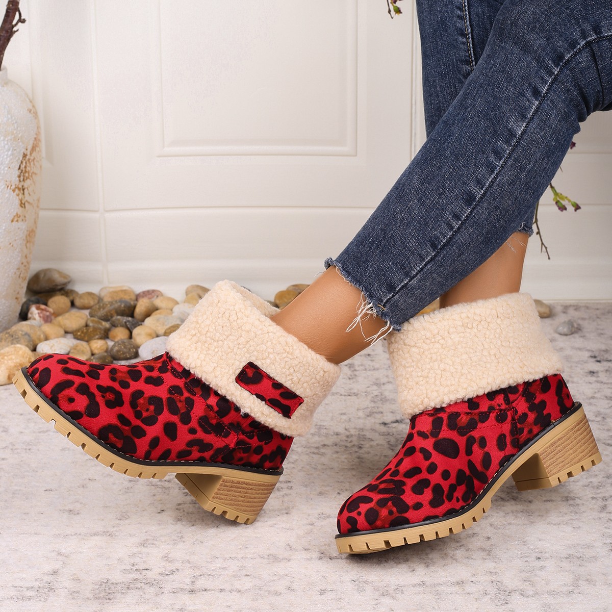 Winter Women chunky-square-hee - Women Fashion Online avis et prix