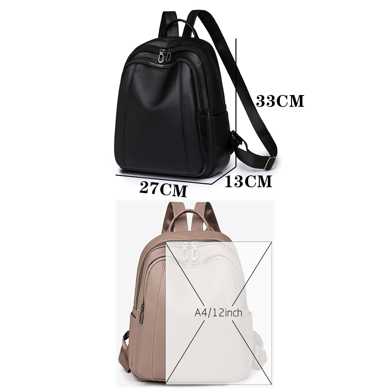 High Quality Leather Backpack  - Women Fashion Online avis et prix