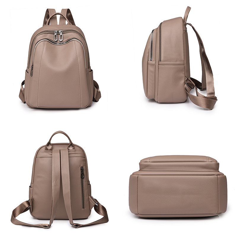 High Quality Leather Backpack  - Women Fashion Online avis et prix