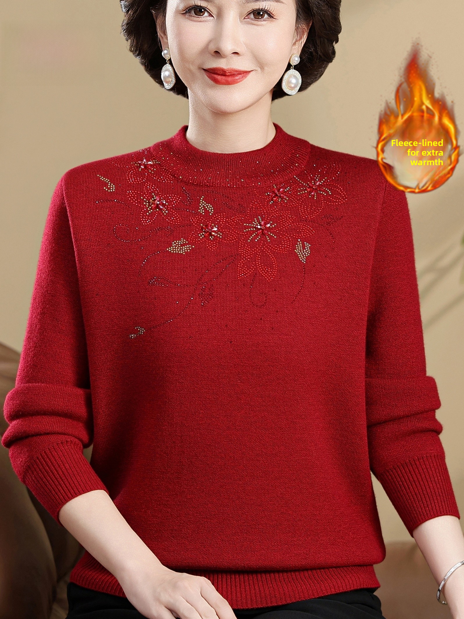 Fashionable Thickened Woolen S - Women Fashion Over 60 avis et prix