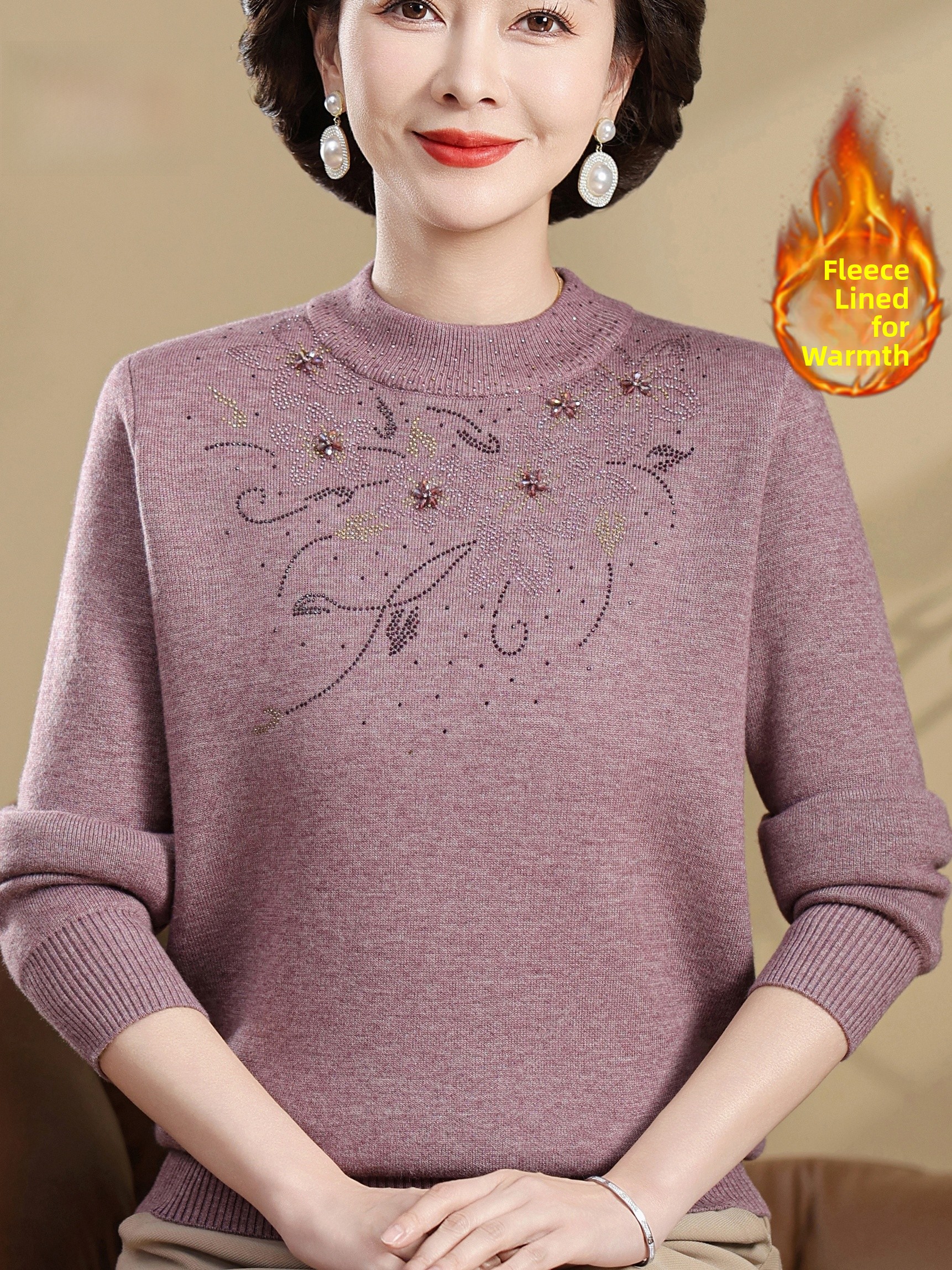 Fashionable Thickened Woolen S - Women Fashion Over 60 avis et prix