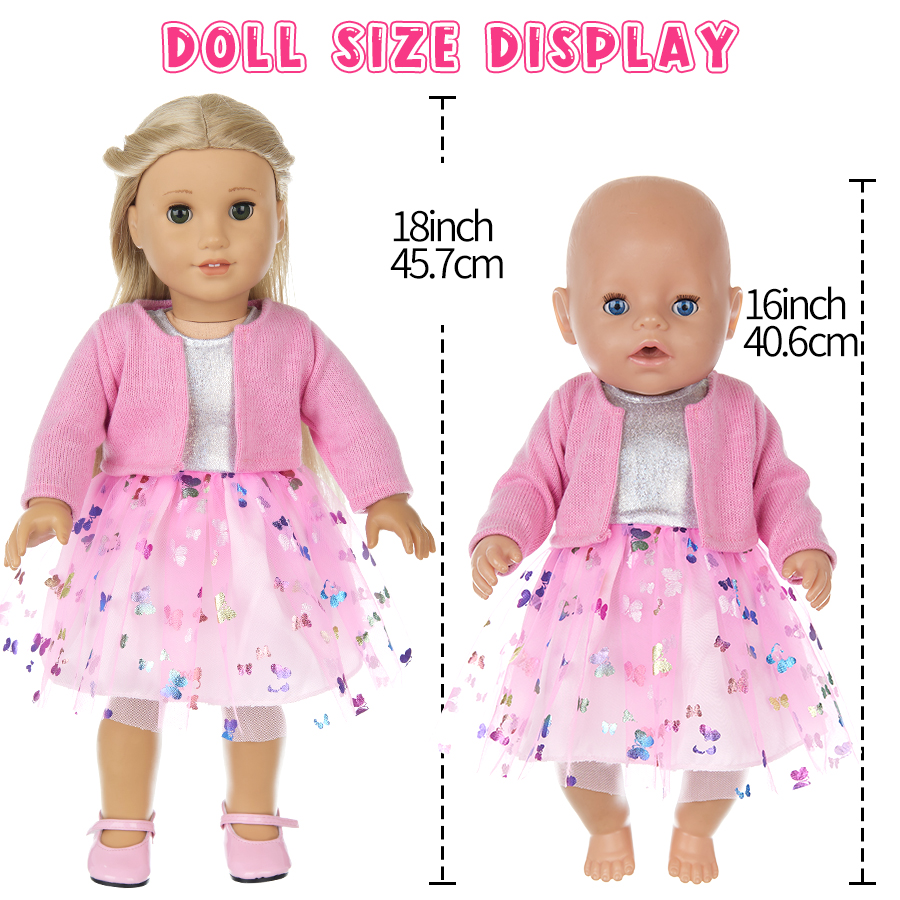 Doll Clothes for 16-18Inch 40- - Women'S Fashion Kilt avis et prix