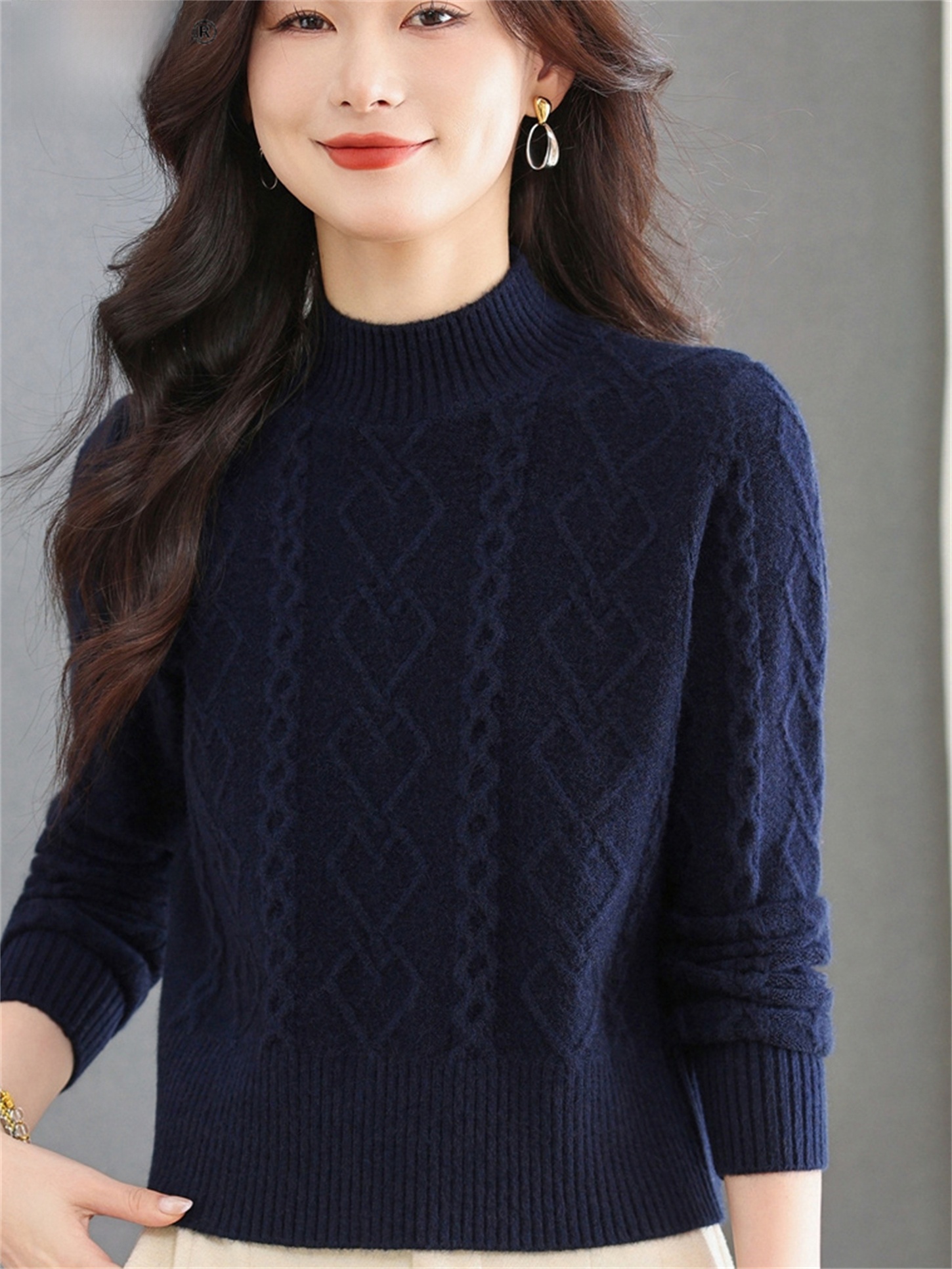Fashionable Knitted Woolen Swe - Women Fashion Over 60 avis et prix