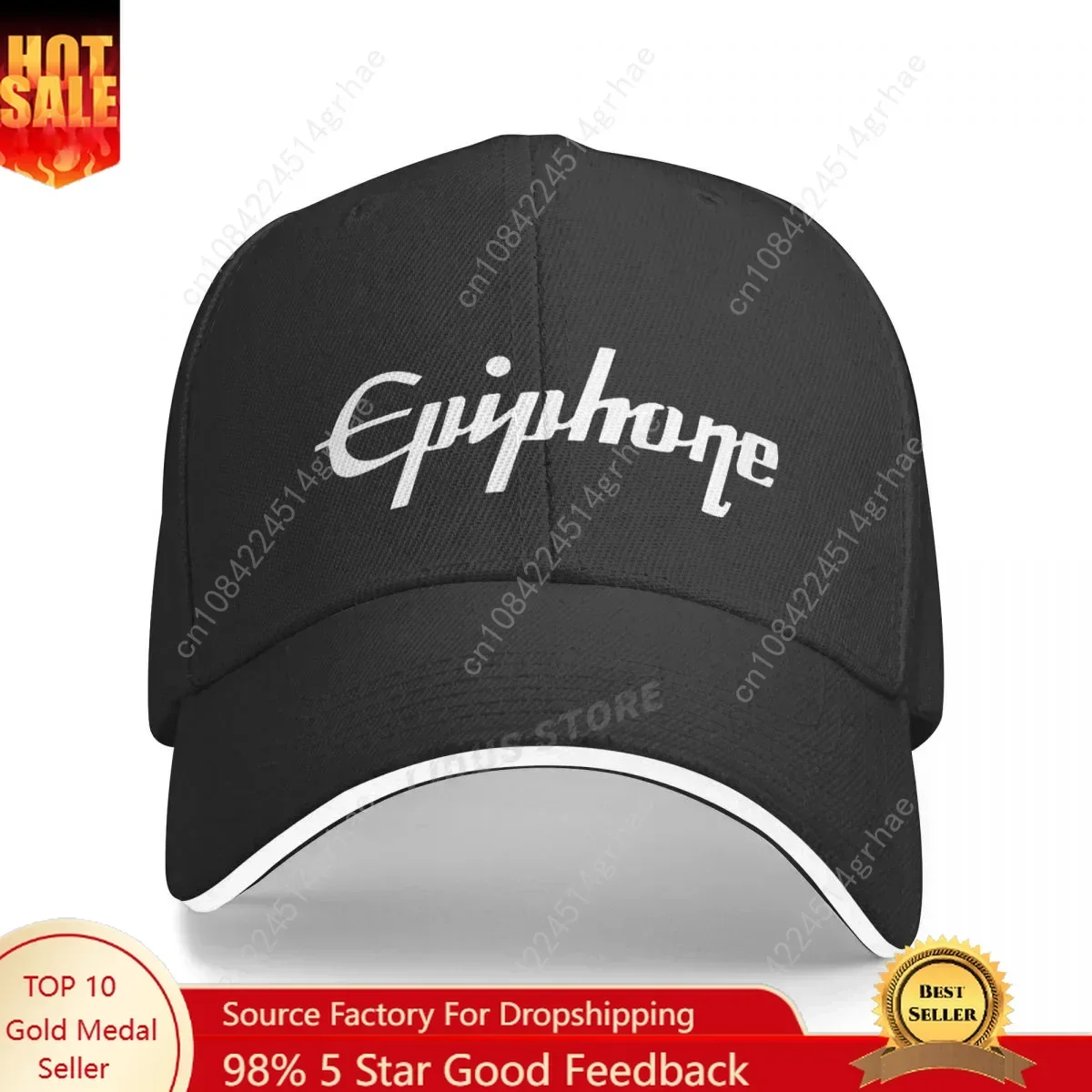 New Popular Epiphone Guitars L - Women Fashion Brand Logo avis et prix