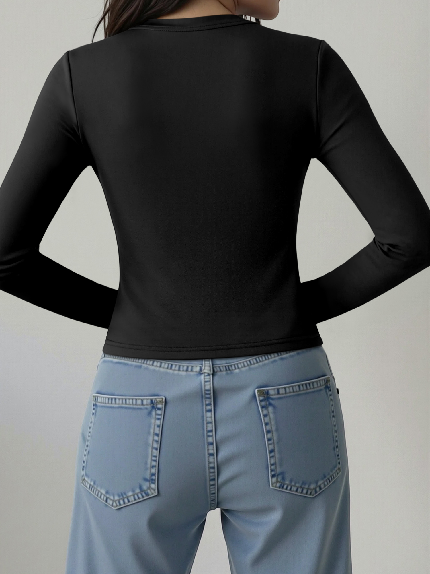 Fashion Casual Long Sleeve Tee - Women'S Fashion Tops avis et prix