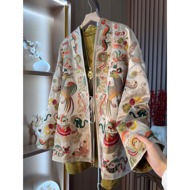 New Chinese Style Kimono Cardi - Women Fashion Style avis et prix