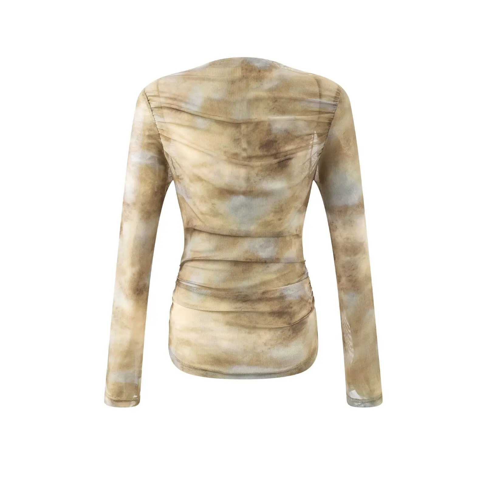 2025 Sexy Tie-Dye Print Ruched - Women'S Fashion avis et prix