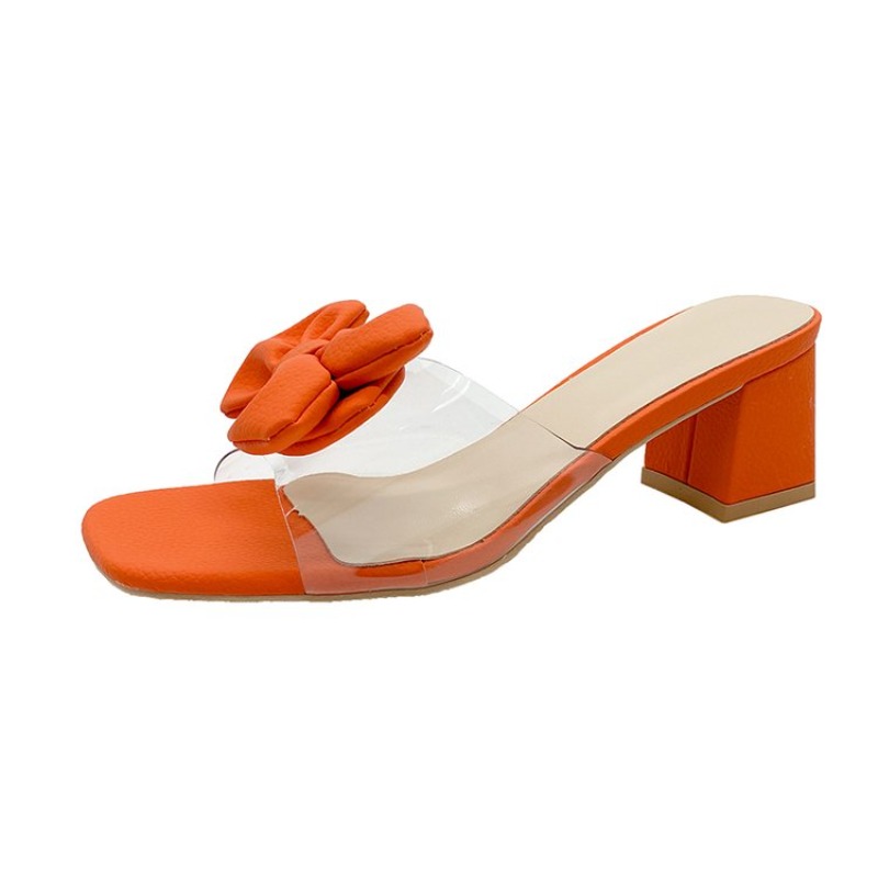 Heeled Women Slippers Bow High - Women'S Fashion Trends Summer 2025 avis et prix