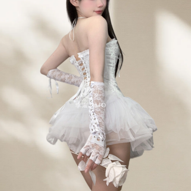 New Backless Off-shoulder Cute - Women'S Fashion Kilt avis et prix