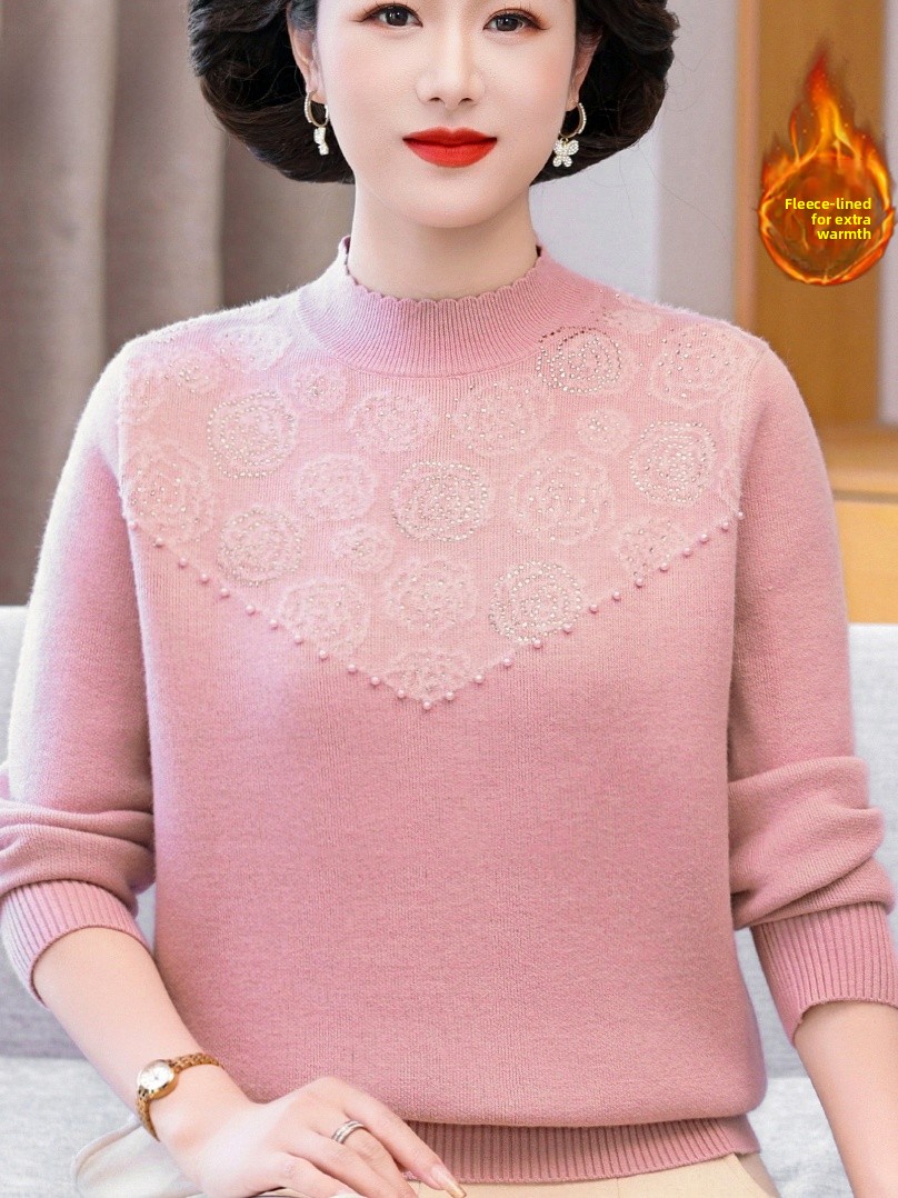 Thickened Fleece Warm Printed  - Women Fashion Over 60 avis et prix