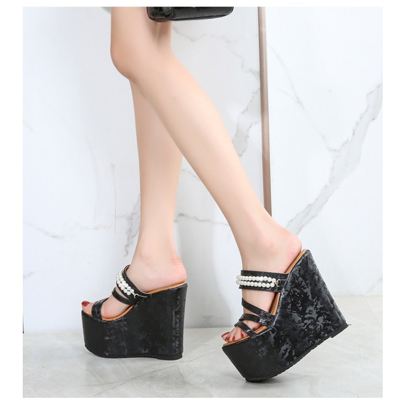 15cm Bride Slippers Super High - Women'S Fashion Petite avis et prix