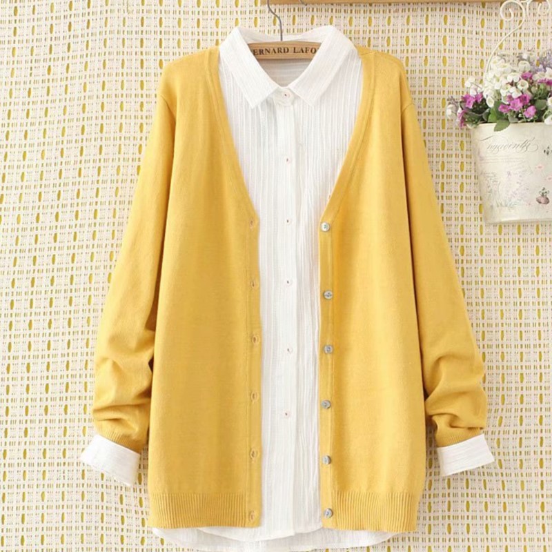 Plus Size Jumper Autumn Long S - Women'S Fashion Knitwear avis et prix