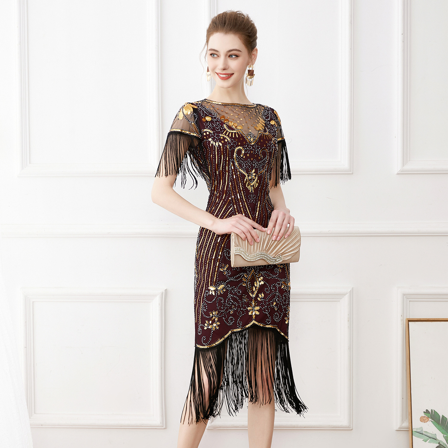 1920s Cosplay Costume Flapper  - Women'S Fashion Of The 1920S avis et prix