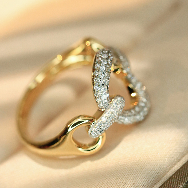 Aazuo Fine Jewely Real 18K Yel - Women'S Fashion Rings Gold avis et prix