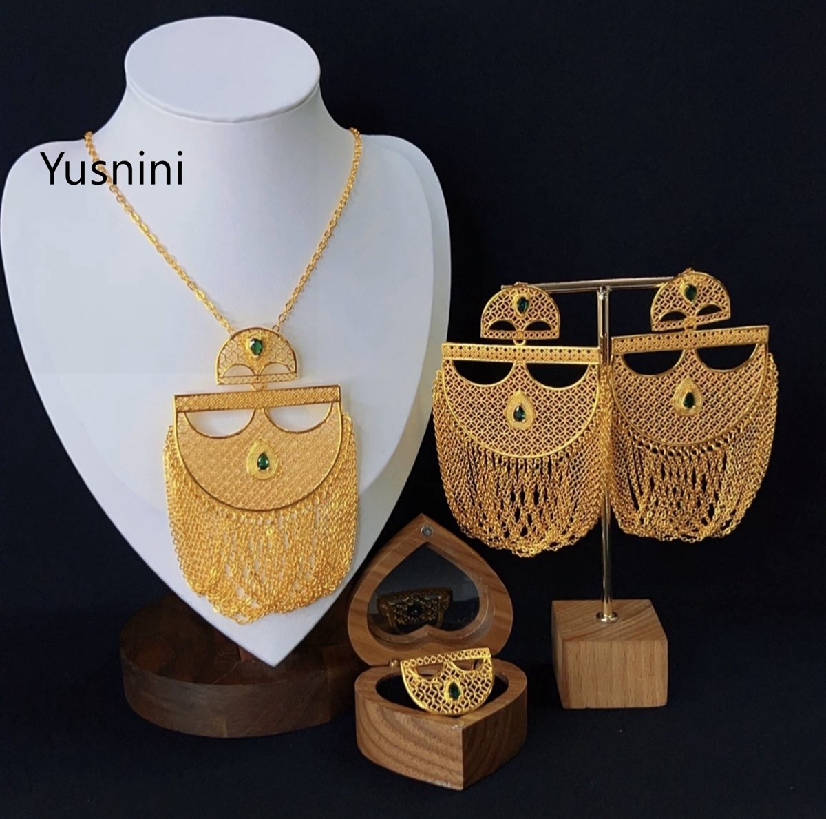 Fashion Women's Jewelry Set Du - Women'S Fashion Rings Gold avis et prix