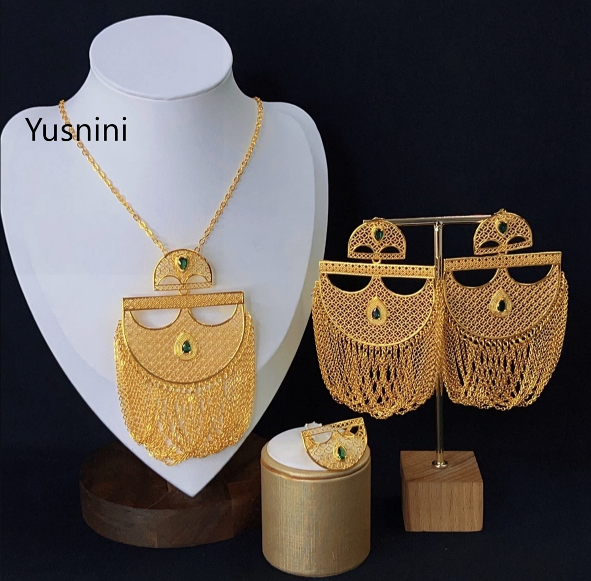 Fashion Women's Jewelry Set Du - Women'S Fashion Rings Gold avis et prix