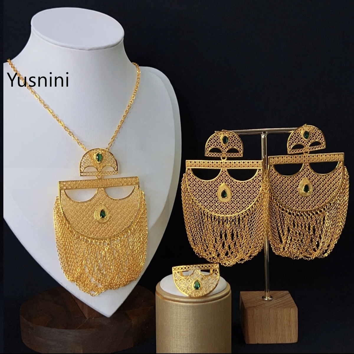 Fashion Women's Jewelry Set Du - Women'S Fashion Rings Gold avis et prix
