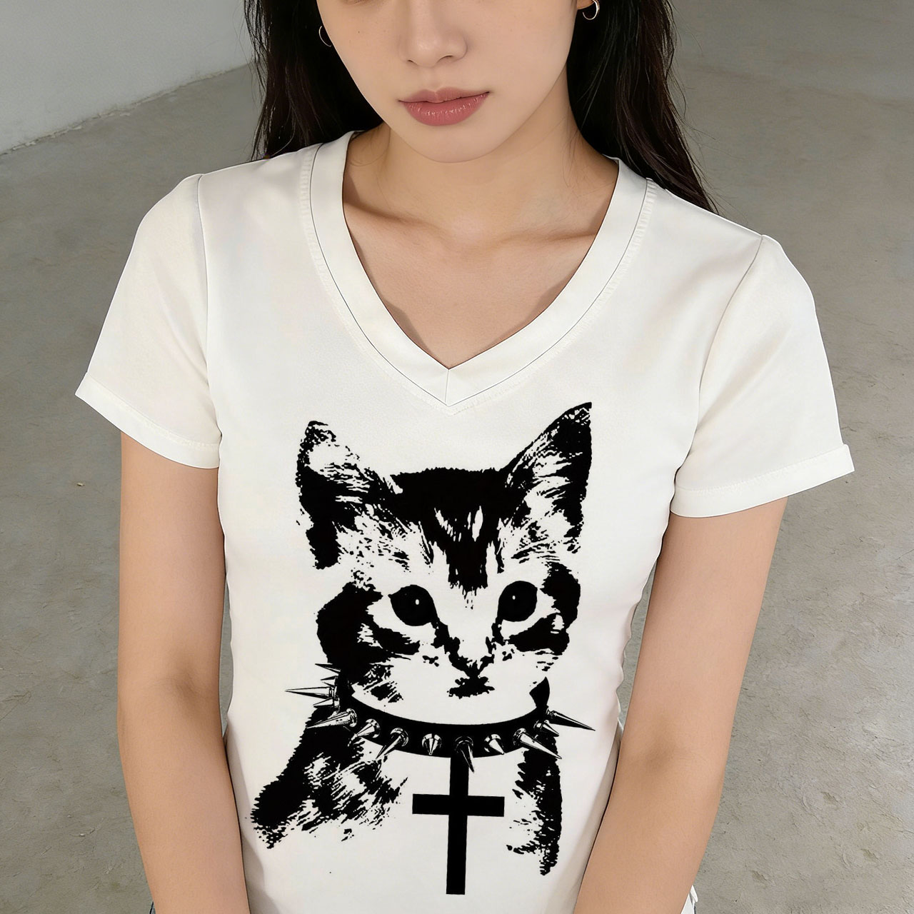 2000s Tops Kpop Emo Women Top  - Women'S Fashion In The 90S avis et prix