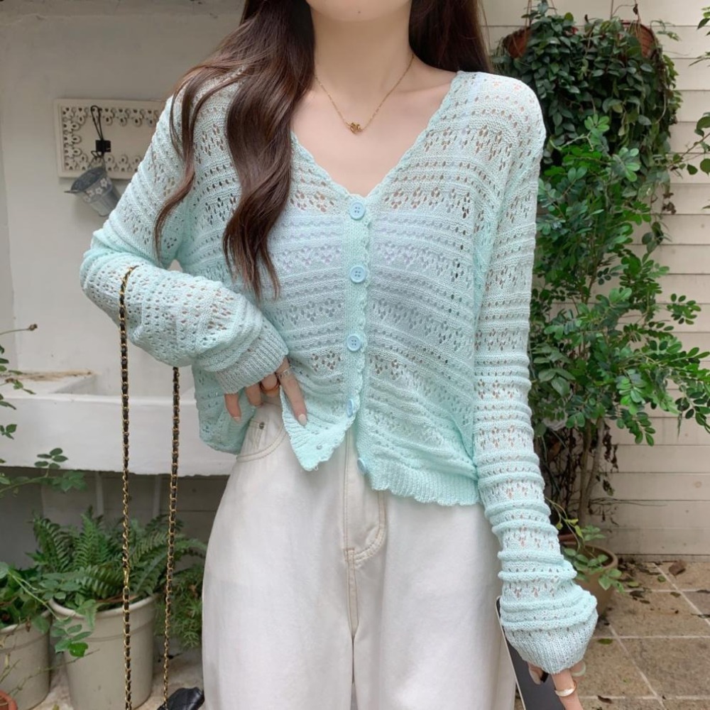 Fashion Hollow Out Knitted Car - Women'S Fashion Knitwear avis et prix