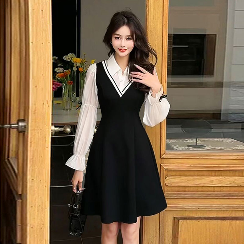 Slimming A-Line Spring Dress L - Women'S Fashion Petite avis et prix