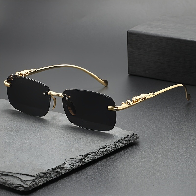 Fashion Rimless Metal Sunglass - Women'S Fashion Eyewear avis et prix