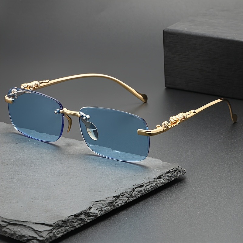 Fashion Rimless Metal Sunglass - Women'S Fashion Eyewear avis et prix
