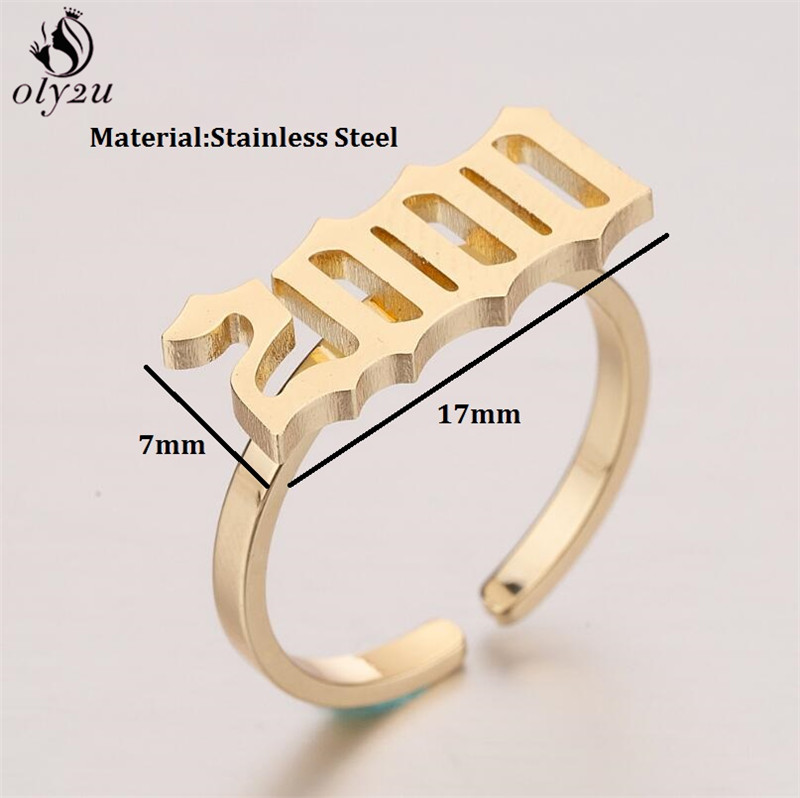Oly2u Personalize Date Of Birt - Women'S Fashion Year 2000 avis et prix