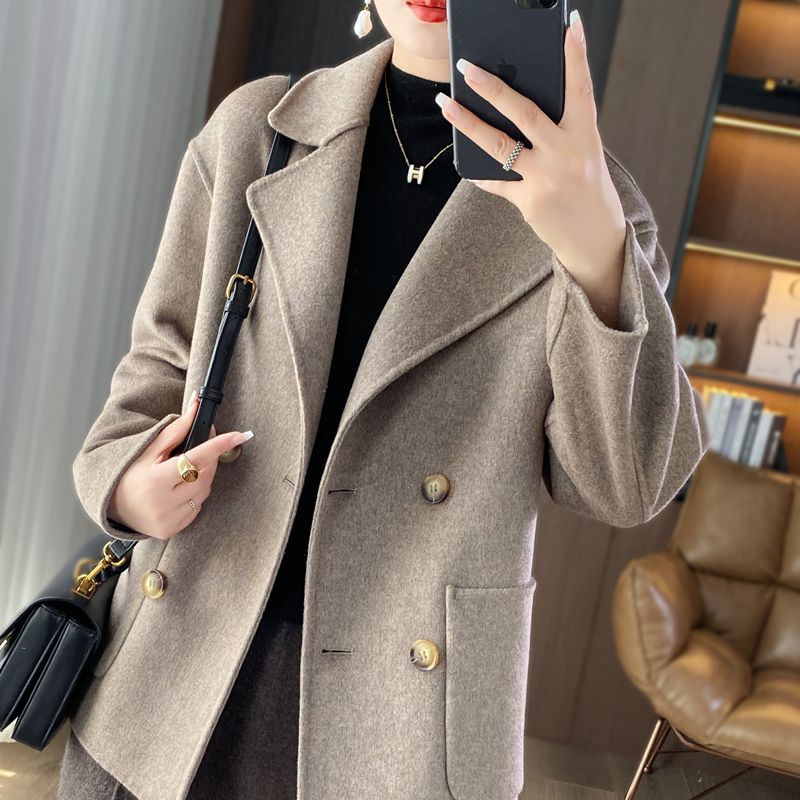 Petite Wool Coat Casual Croppe - Women'S Fashion Petite avis et prix
