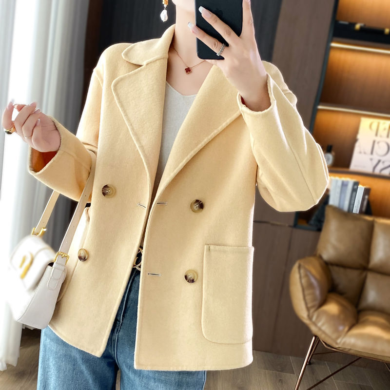 Petite Wool Coat Casual Croppe - Women'S Fashion Petite avis et prix