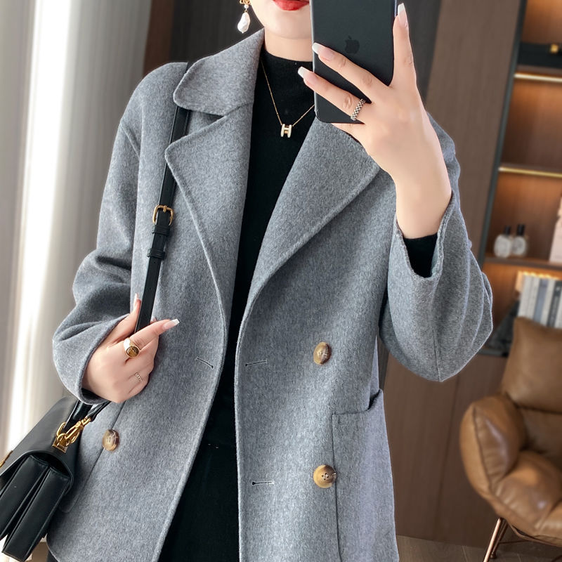 Petite Wool Coat Casual Croppe - Women'S Fashion Petite avis et prix