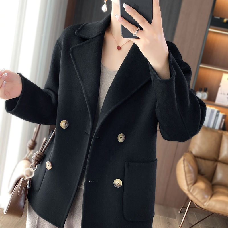 Petite Wool Coat Casual Croppe - Women'S Fashion Petite avis et prix