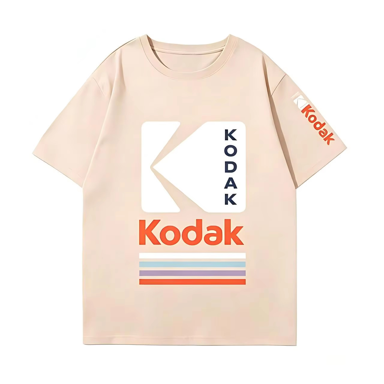 Kodak Retro Logo Graphic T-Shi - Women Fashion Brand Logo avis et prix