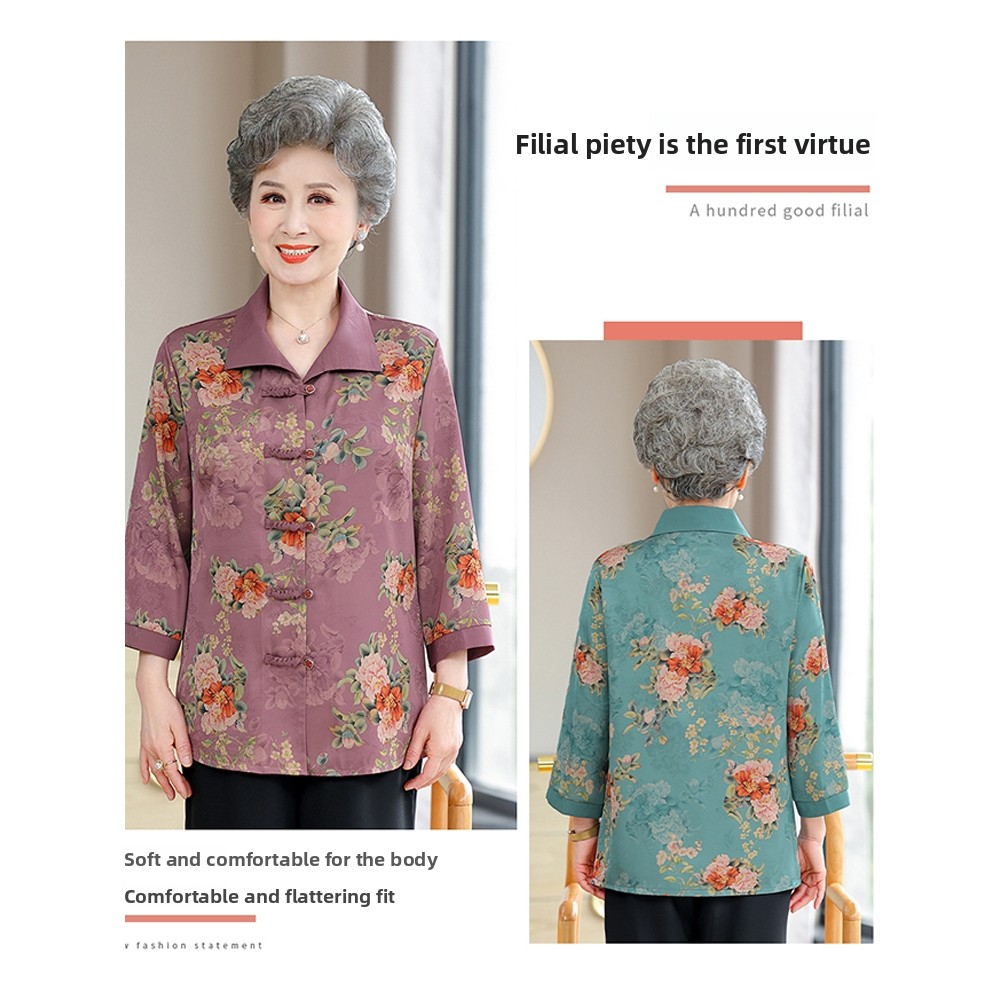 Elegant Seven-Quarter Sleeve S - Women Fashion Over 60 avis et prix