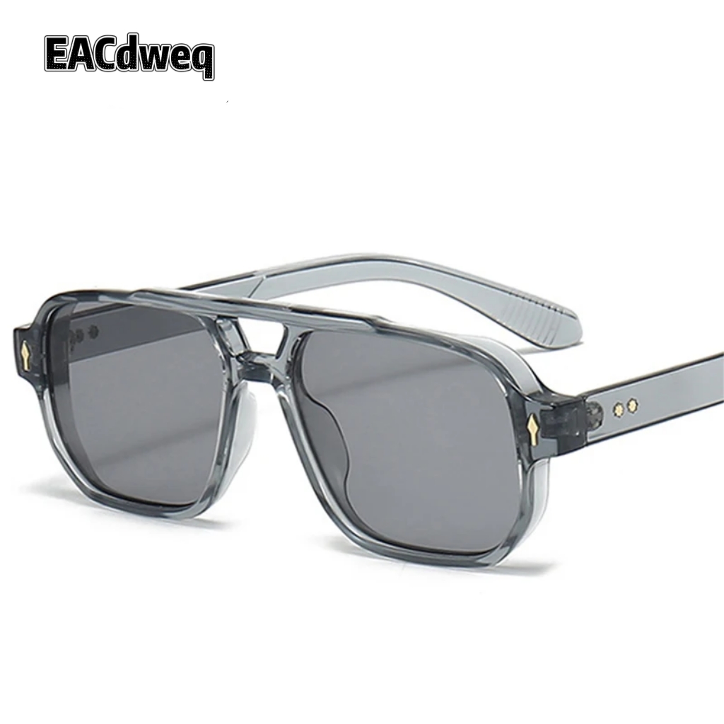 Vintage Double Bridges Men Squ - Women'S Fashion Eyewear avis et prix