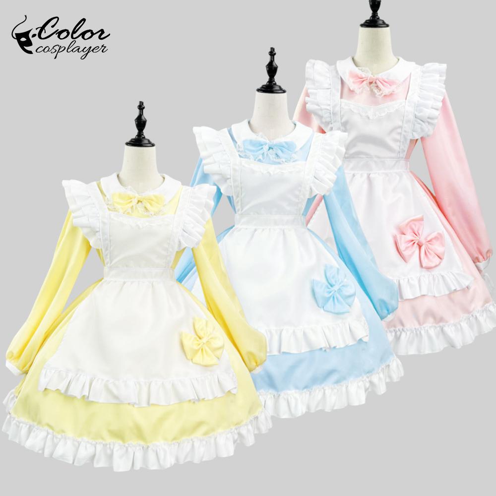 Blue Lolita Skirt Maid Cosplay - Women'S Fashion Kilt avis et prix